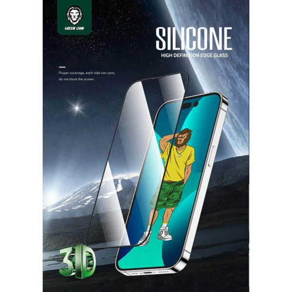 گلس گرین لاین مدل Silicon plus برای اپل - Image 5