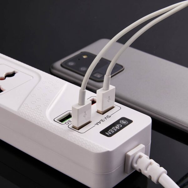 Green Lion Multiport Smart Power Socket GNPS3MQC lianclassic 1