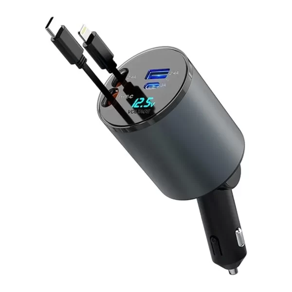 شارژر فندکی 50W گرین لاین مدل 4IN1 CAR CHARGER - Image 3