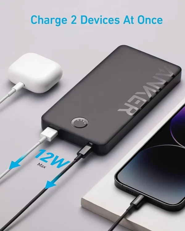 پاوربانک 10 هزار میلی آمپر انکر Anker 323 Powerbank 10000mAh A1334 - Image 3