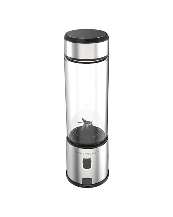 مخلوط کن و جویسر پرتابل پاورولوژی Powerology 6-Blades Portable Juicer and Blender استیل - Image 2